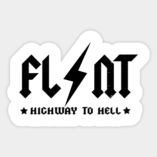 Flint: Highway to Hell Sticker